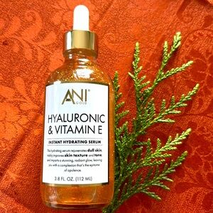 Ani Gold Hyaluronic & Vitamin E Instant Hydrating Serum 3.8 fl Oz